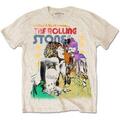 The Rolling Stones Mick & Keith Watercolour Stars Sand XL T-särk