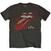 Tricou The Rolling Stones Vintage Tongue Logo Gri cărbune S Tricou