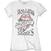 T-shirt The Rolling Stones Europe 82 White 2XL Feminino T-shirt