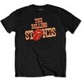 The Rolling Stones Wild West Logo Black L T-Shirt