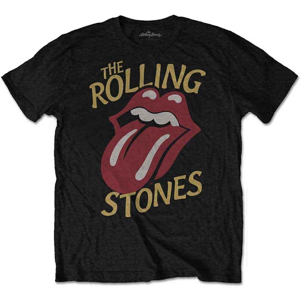 Majica The Rolling Stones Vintage Typeface Black XL Majica
