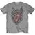 T-Shirt The Rolling Stones Tattoo You US Tour (Soft Hand Inks) Grey 2XL T-Shirt