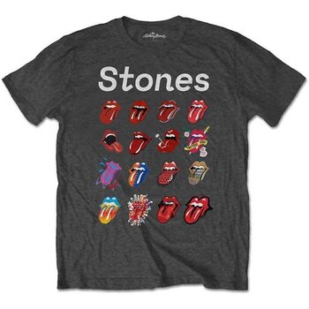 T-shirt The Rolling Stones No Filter Evolution (Soft Hand Inks) Charcoal Grey M T-shirt - 1