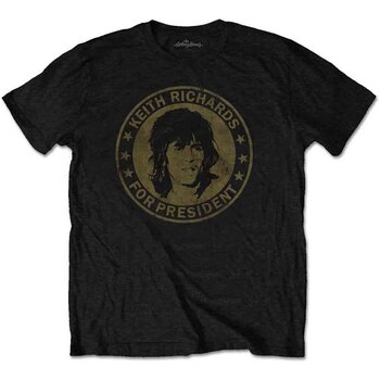 Košulja The Rolling Stones Keith for President (Retail Pack) Black S Košulja - 1