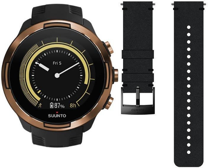 Smartwatch Suunto 9 G1 Baro Copper Deluxe SET Koppar Smartwatch