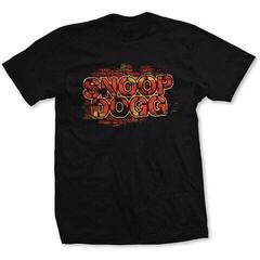 T-shirt Snoop Dogg Red Logo Black XL T-shirt
