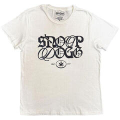Camiseta de manga corta Snoop Dogg Lettering Mash Up