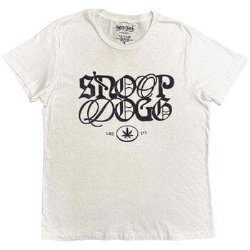 Košulja Snoop Dogg Lettering Mash Up White S Košulja - 1