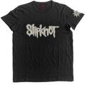 Slipknot Logo & Star (Applique) Black L Koszulka