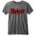 Tricou Slipknot Logo (Burnout) Gri cărbune XL Tricou