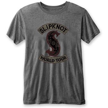 Košulja Slipknot World Tour (Burnout) Charcoal Grey S Košulja - 1