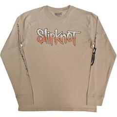 T-Shirt Slipknot The End, So Far Logo Barcode (Back & Sleeve Print) Sand XL T-Shirt