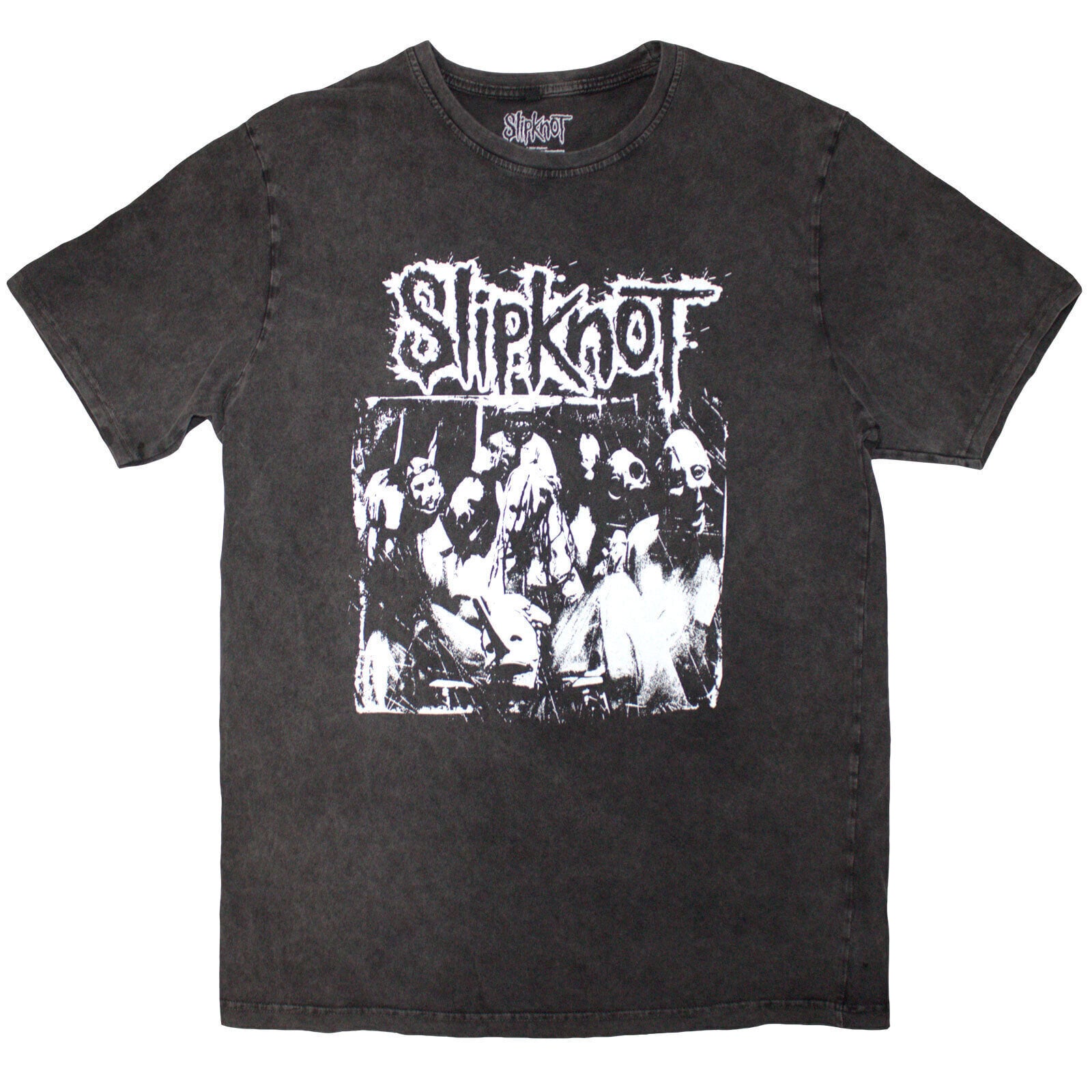 Košulja Slipknot Album Splatter (Stone Wash Back Print) Charcoal Grey S Košulja