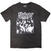 T-Shirt Slipknot Album Splatter (Stone Wash Back Print) Charcoal Grey L T-Shirt