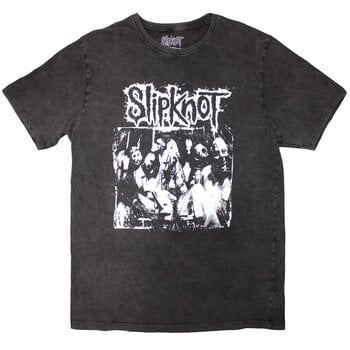 Shirt Slipknot Album Splatter (Stone Wash Back Print) Charcoal Grey 2XL Shirt - 1