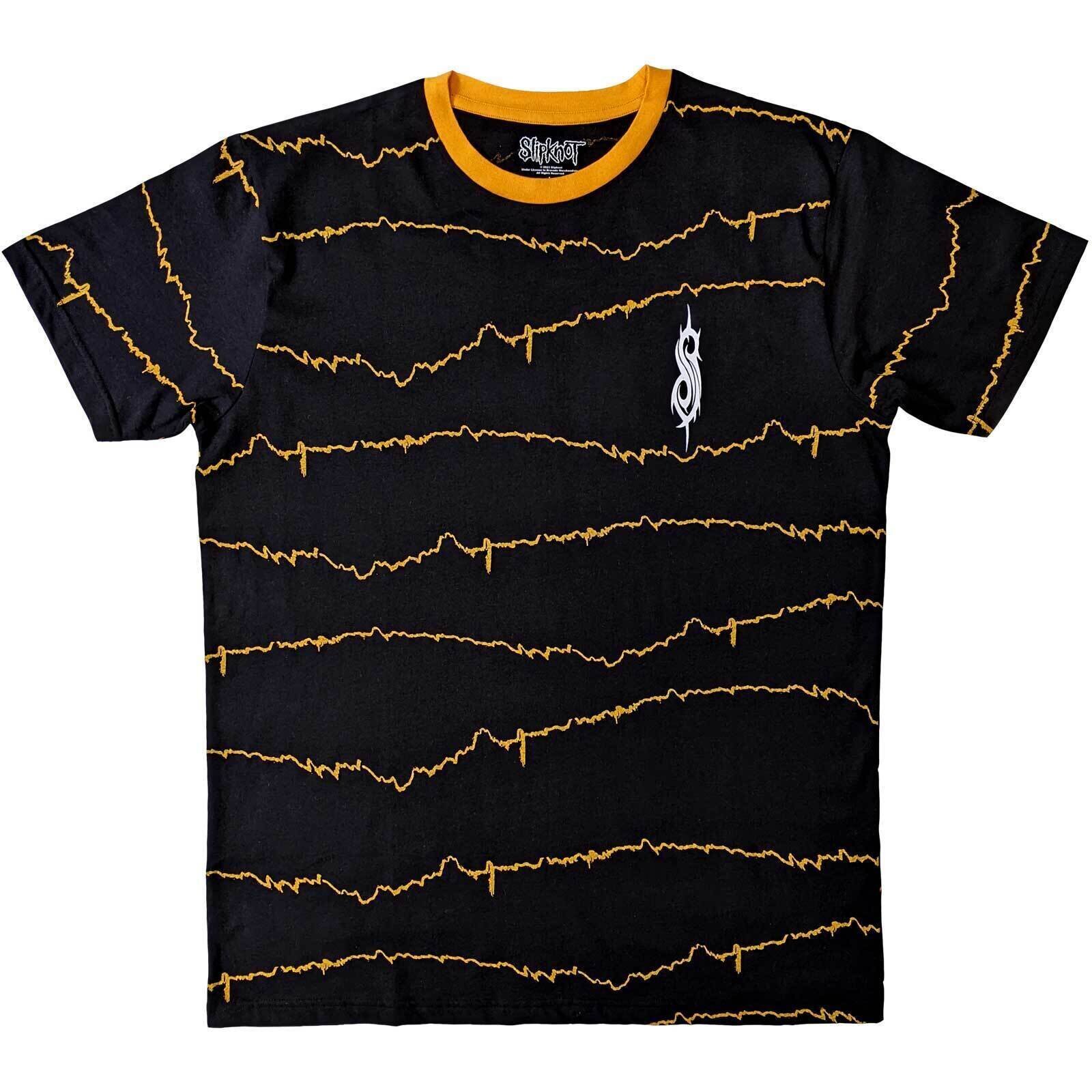 T-shirt Slipknot The End, So Far Tribal-S & Barcode (Back Print Ringer) Black XL T-shirt