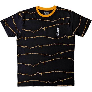 T-shirt Slipknot The End, So Far Tribal-S & Barcode (Back Print Ringer) Black XL T-shirt - 1