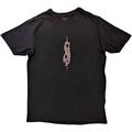 Slipknot Skeleton & Pentagram (Back Print) Black M Tričko