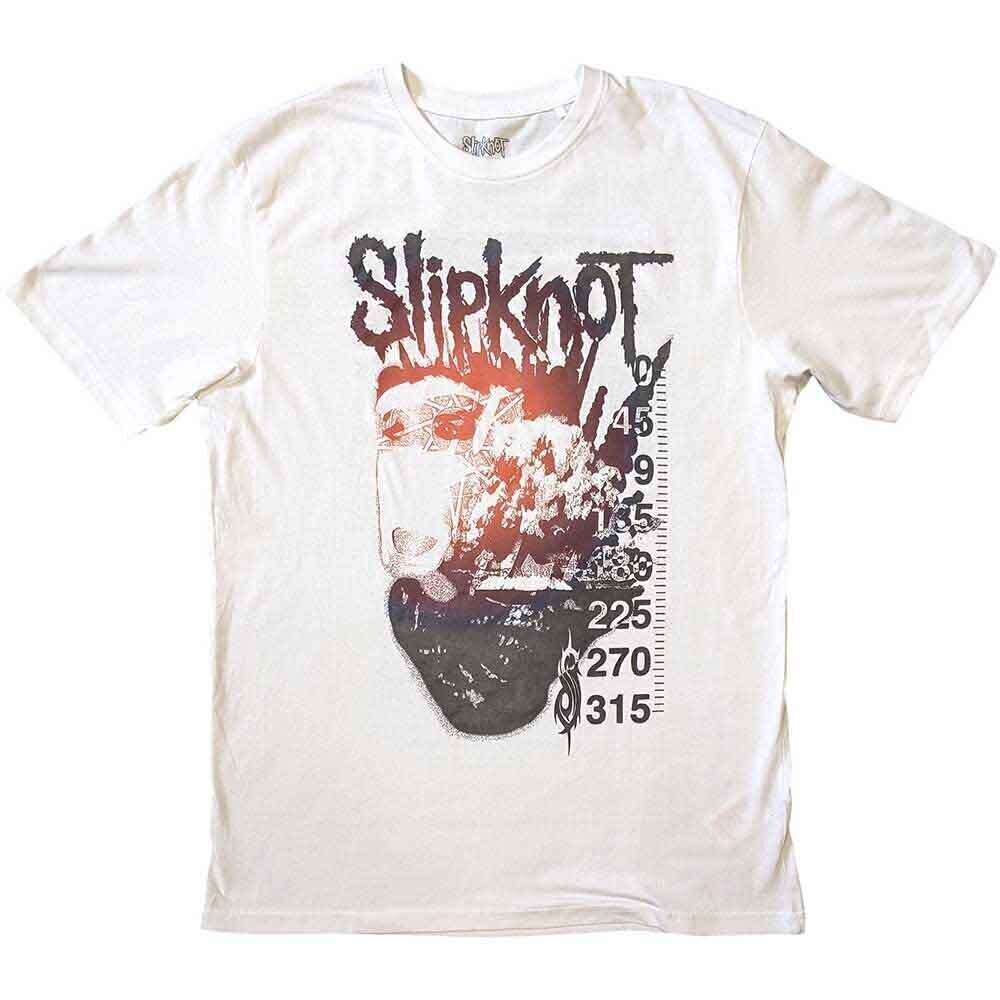 T-skjorte Slipknot The End (Back Print) White XL T-skjorte