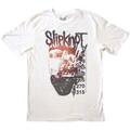 Slipknot The End (Back Print) White XL T-Shirt