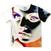 T-shirt Slipknot Adderall Face Inverted (Sublimation Back Print) White 2XL T-shirt