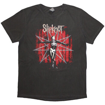 T-Shirt Slipknot The Gray Chapter Star (Back Print & Wash Collection) Black Wash L T-Shirt - 1