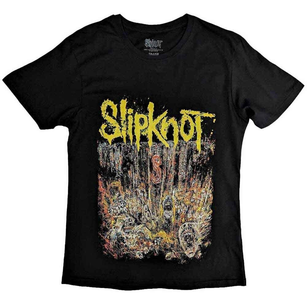 T-shirt Slipknot Live at MSG (Back Print) Black XL T-shirt