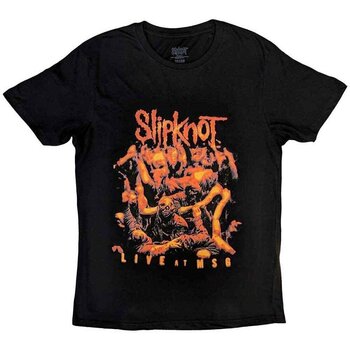 Koszulka Slipknot Live at MSG Orange (Back Print) Black XL Koszulka - 1