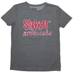 T-Shirt Slipknot Don't Ever Judge Me (Back Print) Grey L Ladies T-Shirt