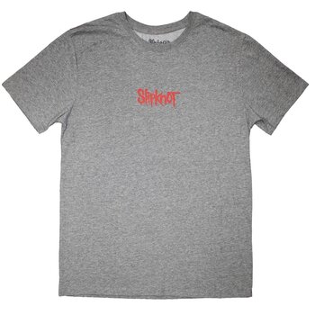 T-shirt Slipknot Mini Logo (Back Print) Grey 2XL T-shirt - 1