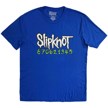 Majica Slipknot Don't Ever Judge Me Neon (Back Print) Blue L Majica - 1