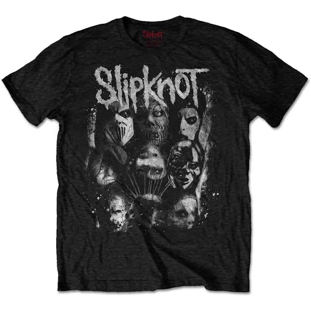 Majica Slipknot WANYK White Splatter (Back Print) Black M Majica
