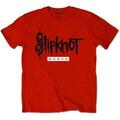 Slipknot WANYK (Back Print) Red M Majica