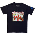 Slipknot 20th Anniversary - Red Jump Suits (Back Print) Navy Blue L Košulja