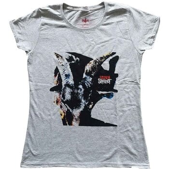 Tricou Slipknot Iowa Goat Shadow (Back Print) Heather Grey L Damă Tricou - 1