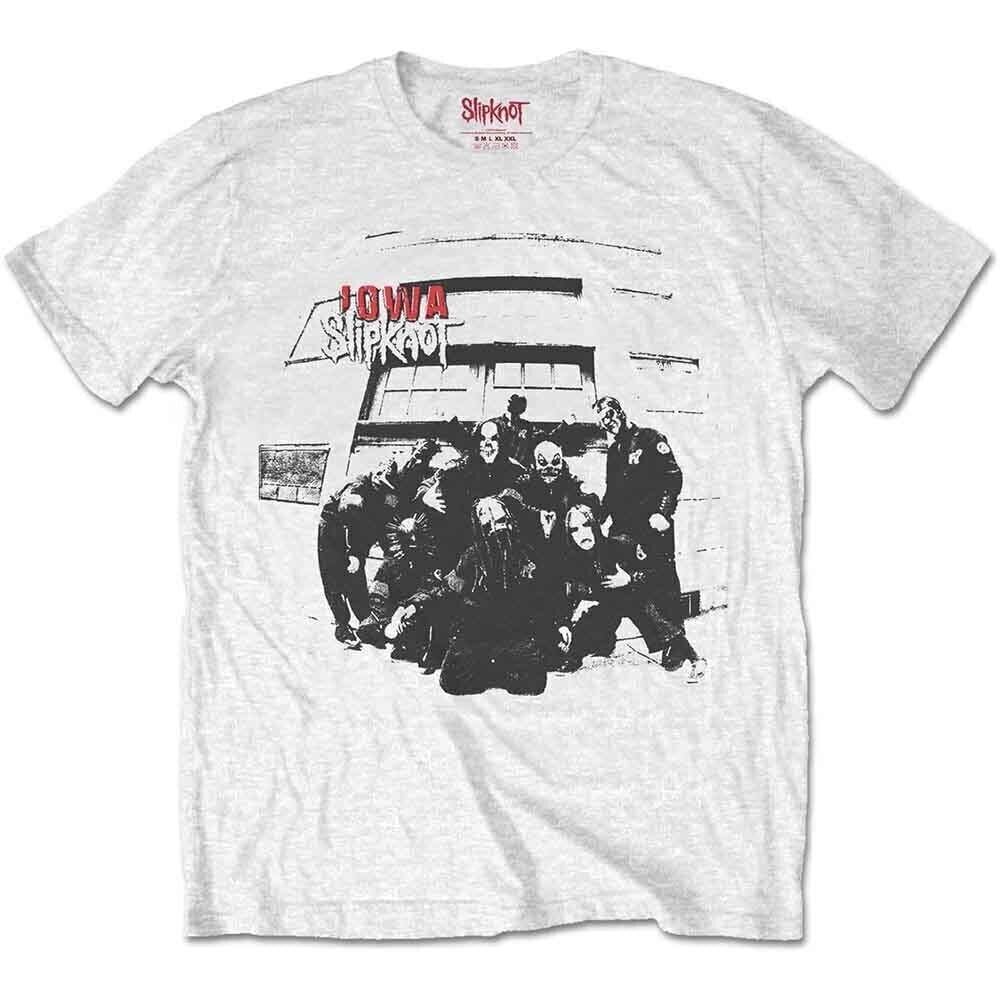 T-Shirt Slipknot Iowa Track List (Back Print) White M T-Shirt