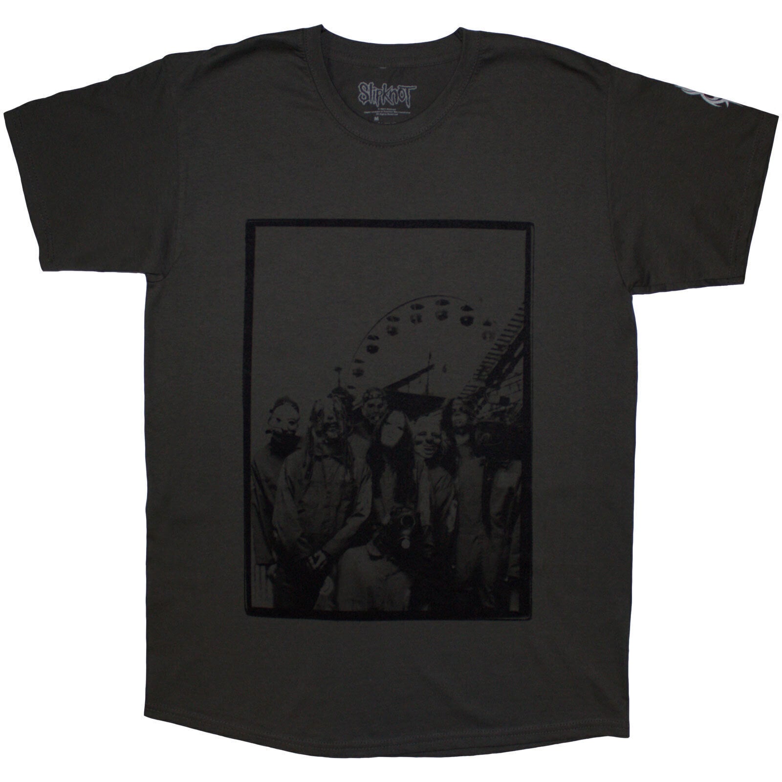 Košulja Slipknot Amusement Park (Back Print & Sleeve Print) Charcoal Grey M Košulja