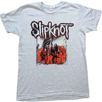T-Shirt Slipknot Self Titled (Back Print) Grey M T-Shirt - 1