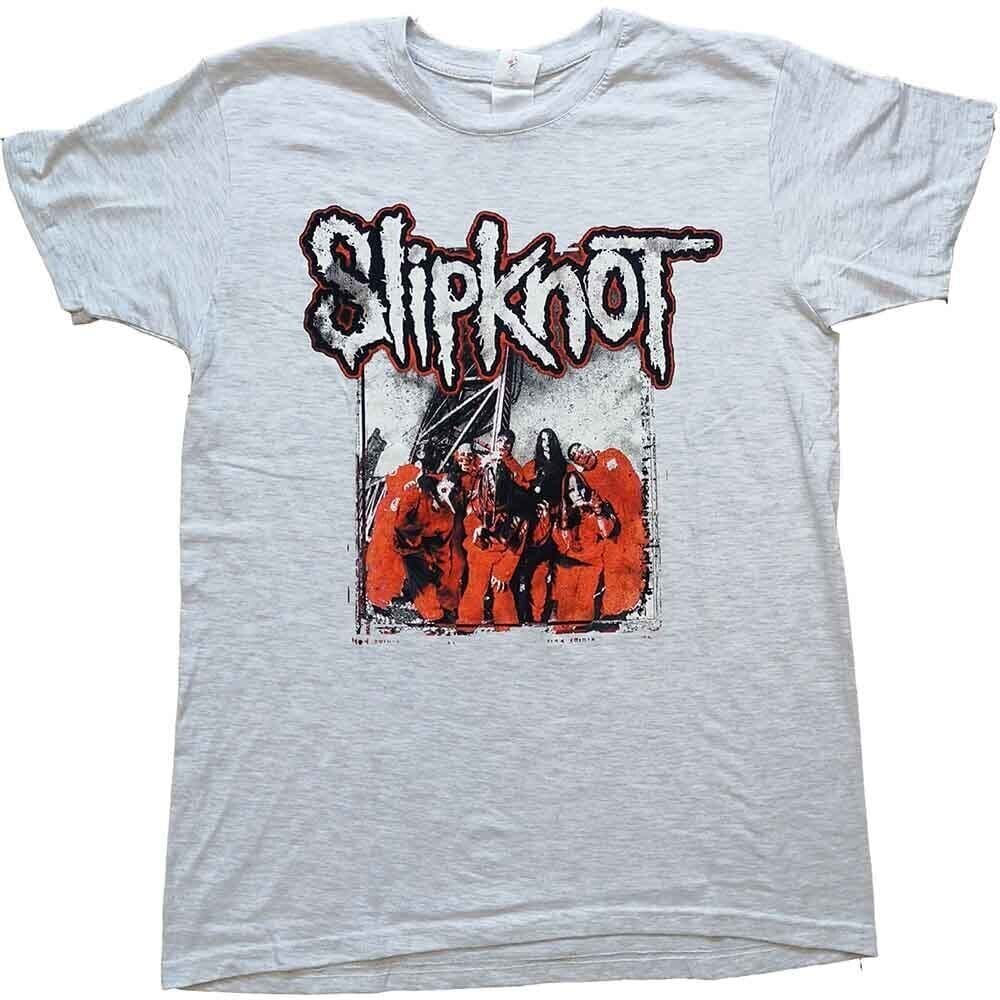 T-shirt Slipknot Self Titled (Back Print) Grey XL T-shirt