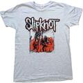 Slipknot Self Titled (Back Print) Grey XL T-Shirt