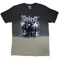 Slipknot Barcode Photo (Back Print & Wash Collection) Grey L T-Shirt