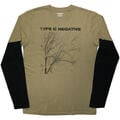 Type O Negative Tree (Back Print Layered) Black & Green XL Majica
