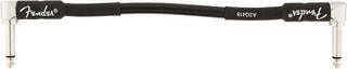 Cable de conexión Fender Professional Series  A/A Negro/Angulado - Angulado