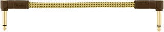 Patch kabel Fender Deluxe Series 099-0820-073 15 cm Lomený - Lomený Patch kabel