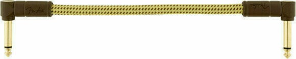 Kabel rozgałęziacz, Patch kabel Fender Deluxe Series 099-0820-073 Żółty 15 cm Kątowy - Kątowy - 1