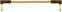 Propojovací kabel, Patch kabel Fender Deluxe Series 099-0820-073 Žlutá 15 cm Lomený - Lomený