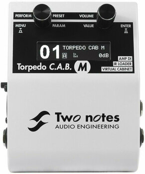 Caja de carga del atenuador Two Notes Torpedo C.A.B. M Speaker Sim - 1