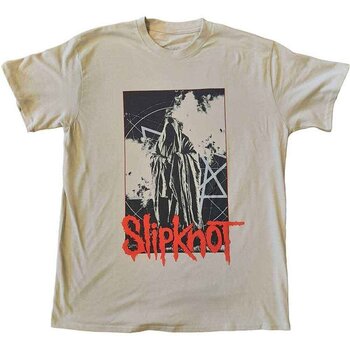 T-Shirt Slipknot Sid Photo (Back Print) Sand XL T-Shirt - 1
