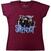 T-shirt Slipknot Goat Logo Demon (Back Print) Maroon Red XL Feminino T-shirt