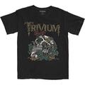 Trivium Skelly Flower Black XL T-särk